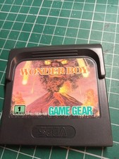 Sega Game Gear Wonder Boy Video Game Cartridge PAL Tested Working.