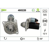 Anlasser Starter 12 V 2,3 Kw 9 ZäHne Valeo Iam-Expertise Passend FüR U.A. VW LT