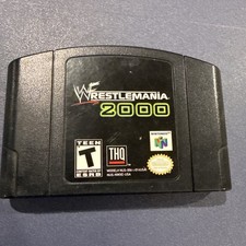 WWF WrestleMania 2000 (Nintendo 64, 1999) Cartridge Only