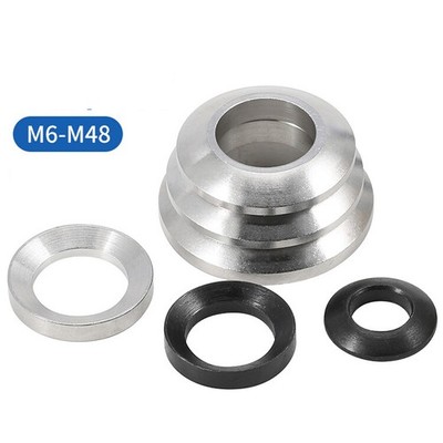 DIN 6319 Stahl/V2A Kegelpfannen washers Scheiben Kugelscheiben Form C/D  M6-M48