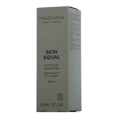 MÁDARA Skin Equal Soft Glow Foundation SPF 20 30 Rose Ivory 30ml