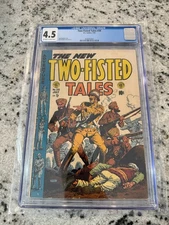 Two-Fisted Tales # 38 CGC Graded 4.5 EC Golden Age Comic Book Pre-Code JH18
