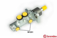 Hauptbremszylinder Brembo M 85 054 FüR Audi Passat Vw 3B2 Gusseisen 12 X 1 2 B5