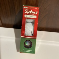 Titleist DT Roll White Golf Balls 3-Pack 2-Piece Low Compression Distance