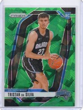 Tristan da Silva 2024-25 Panini Prizm Green Ice #256 ORL Magic 🔥