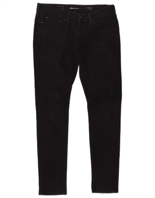 Levi's Damen Slight Curve Modern Rise Skinny Jeans W29 L32 Schwarz Baumwolle DS13