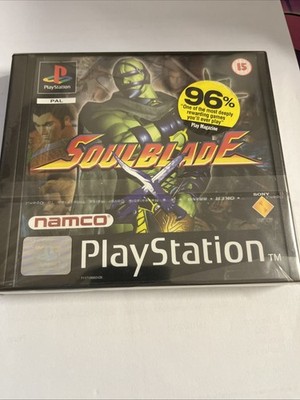SOULBLADE - PS1 - USED ENG-FRA-GER COVER COMPLETE PLAYSTATION 1