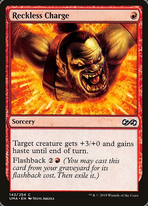 Reckless Charge Foil Ultimate Masters 143 NM MTG