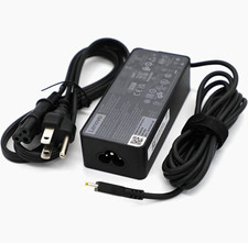 Lenovo 65W AC Power Adapter Charger Black with AC Power Cord