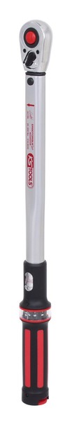 "Ks Tools 1/2\" Ergotorqueprecision Ratschen-DrehmomentschlüSsel, 40-200 Nm, Rot"-image