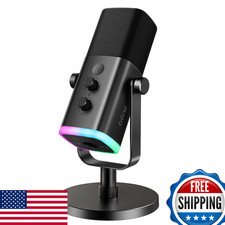 Fifine Usb/Xlr Dynamic Microphone For Podcast Recording Pc Computer Gaming