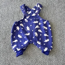 Vintage Circo Infant Polar Bear Romper. Overalls.  Size 6 Months. 