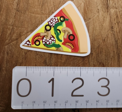 Pizza Sticker Funny Sticker Funny Decal Meme Sticker Meme Decal Joke Pizza Decal