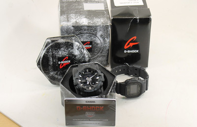 Casio Bundle of 2 G-SHOCK Watches (DW-5600MS-1DR )