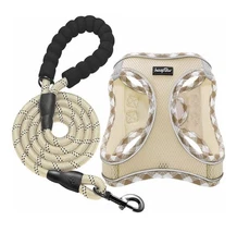 No Pull Dog Harness With Leash Adjustable Size L