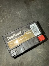 Diehard Powersports Battery Tx5l Group Size 70 Cca 4 Amp Hour Capacity Battery