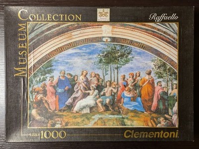 RAFFAELLO IL PARNASO PUZZLE 1000 TEILE MUSEUM SAMMLUNG CLEMENTONI