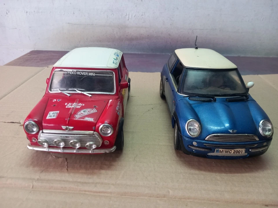 Burago 1/18 Mini Minor e Motor Max Mini Cooper 1/18 - Immagine 2 di 4