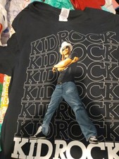 Kid Rock Rebel Soul 2013 Concert Shirt Black Unisex M Gently Used