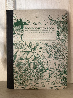 Spirit Animal Decomposition Book NEW composition notebook Journal Forest Animals