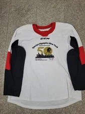 CCM 50th Anniversary Special Olympics New York Hockey Jersey Size XL