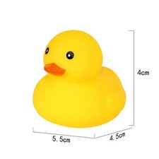 Rubber Duck Squeaky Bath Toy Floating Duckies Baby Shower Kids Gift Party Decor