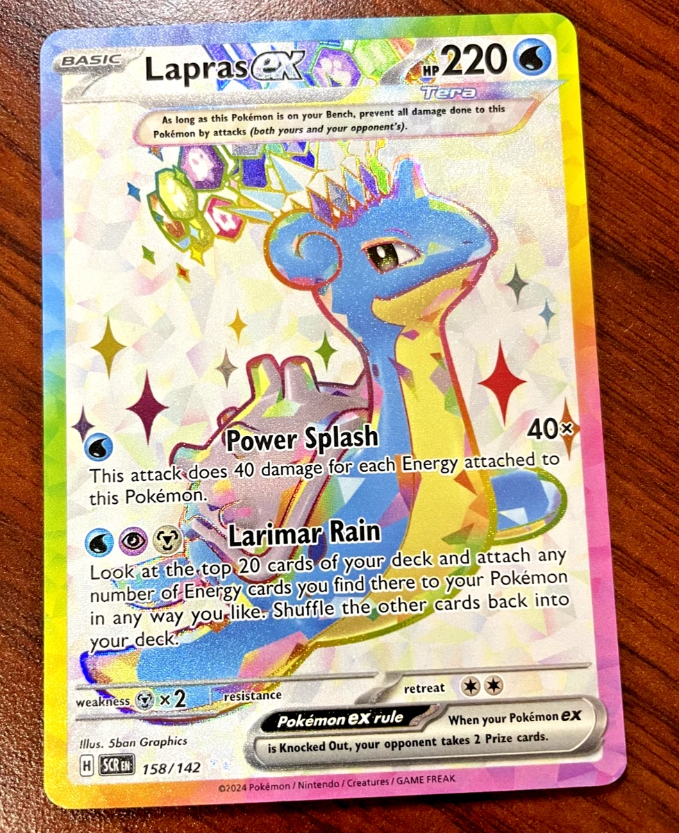 Lapras Pokmon TCG Ultra Rare Individual Collectible Card Game Cards for  sale | eBay
