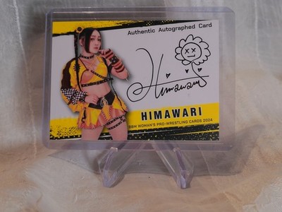 HIMAWARI BBM Autographed Card 2024 Pro Wrestling Limited #98/100 TJPW
