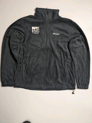 Columbia Fleecejacke Schwarz Größe L Outdoor Jacke Zip Top Zustand