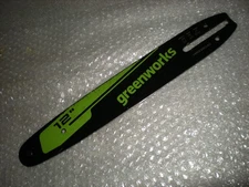 Genuine Greenworks CS40B00 40V 12" Cordless Chainsaw Chain Guide Bar 3/8" .043"