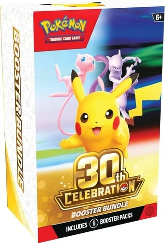5x Pokemon TCG 30th Anniversary Celebrations - Booster Bundle [6 Packs] ✅PRESALE