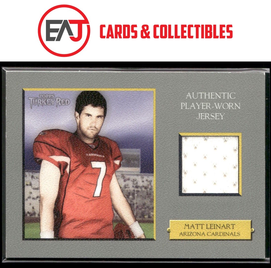 Matt Leinart 2006 Topps Turkey Red Relics Gray MEM #TRR-ML Arizona Cardinals