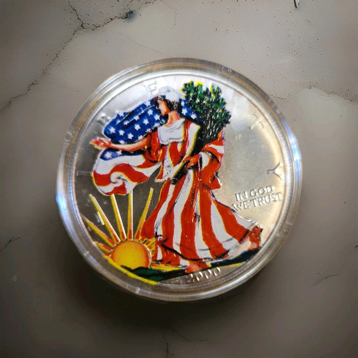 Colorized Silver Eagle for sale | eBay