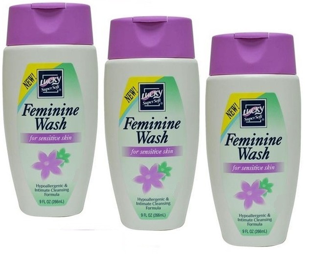 3 Lucky Super Soft Hypoallergenic Feminine Wash for SENSITIVE SKIN eBay