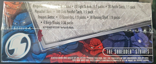Teenage Mutant Ninja Turtles: The Shredder Strikes caja sellada de fábrica 36 paquetes - Imagen 4 de 7