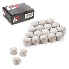 20x Radschraubenkappen Abdeckkappen Radmuttern Set 16 mm hellgrau für SUZUKI