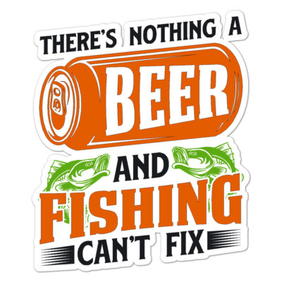 Beer Fixing Fix It, Vinyl Decal Sticker, Indoor Outdoor, 3 Sizes, #8915