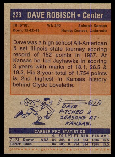 You Pick 1972/73 Topps Basketball No Creases Unless Noted #1-262 BX1A - Bild 279 von 331