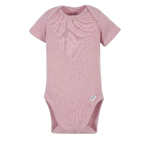 Gerber Baby Girl 1 Piece Modern Moments Organic Cotton Pink