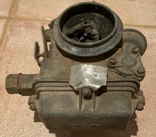 FORD HOLLEY CARBURETOR 1 BARREL and SPACER Model 6R 1833B 6 Cylinder FoMoCo No20