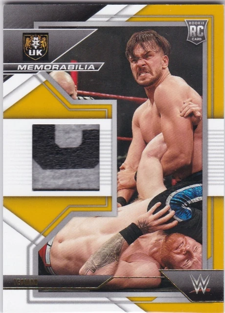 2022 Panini WWE NXT Teoman Patch SSP GOLD Relic #04/10 MADE