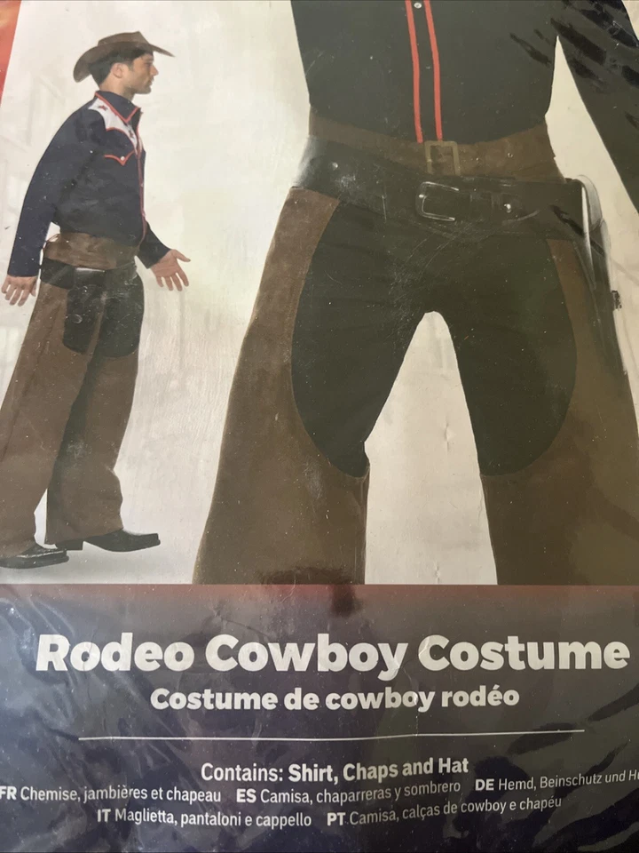 Disfraz de Vaquero Smiffys Rodeo, Azul (Talla M) Foto 2 de 4