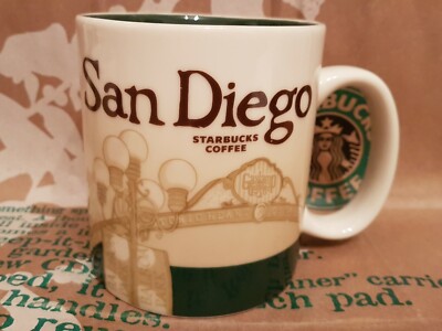 Starbucks Coffee City Mug/Tasse/Becher SAN DIEGO, Global Icon,NEU und unbenutzt!