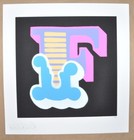 A - Ben Eine - F - Signed and Numbered - 2021 — photo 2