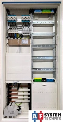 Hager Zählerschrank für Photovoltaik / PV | SLS | ÜSS | 2xD0 Abgang | Typ 38