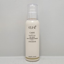 Keune Care Satin Oil Oil Milk Luminosity For Dull Hair 4.7 oz New Free Ship