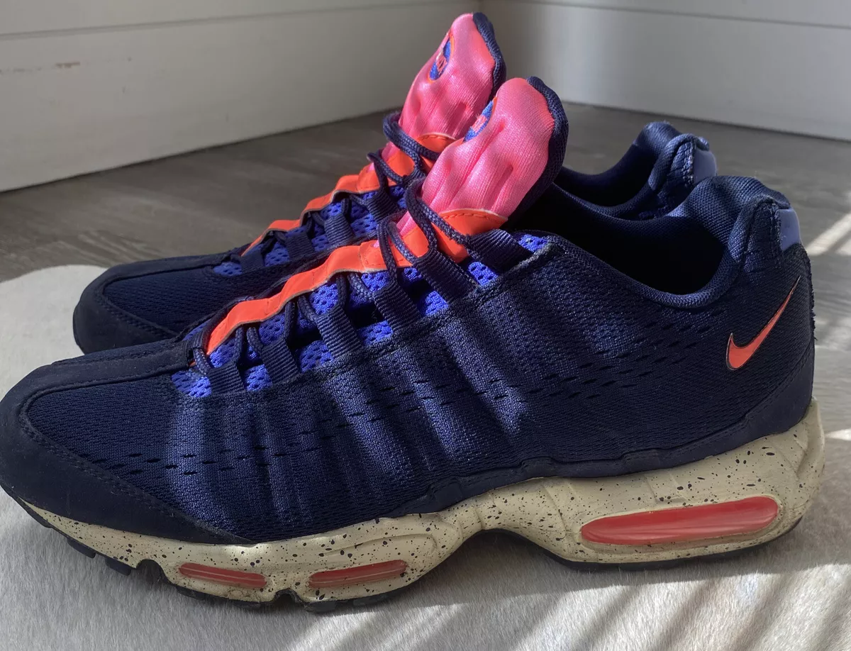 Voorrecht doel Automatisering NIKE AIR MAX 95 BEACHES OF RIO 554971-164 Size 11.5 BLUE PINK | eBay