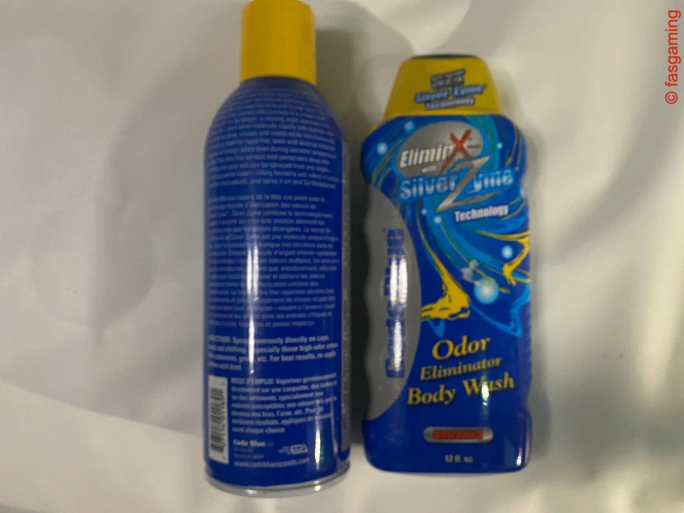 Code Blue EliminX 360 Unscented 1 Spray & 1 Body Wash & Shampoo(12-Ounce)  - Image 4 of 4