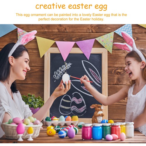 24 Pcs Easter Egg Toy Graffiti and Painting Toys Artificial Eggs Baby - Picture 2 of 12