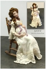 1:12 Visual Mini Doll Dressing Made Easy~By Dana Burton~ANNY TUTORIAL UPRINT